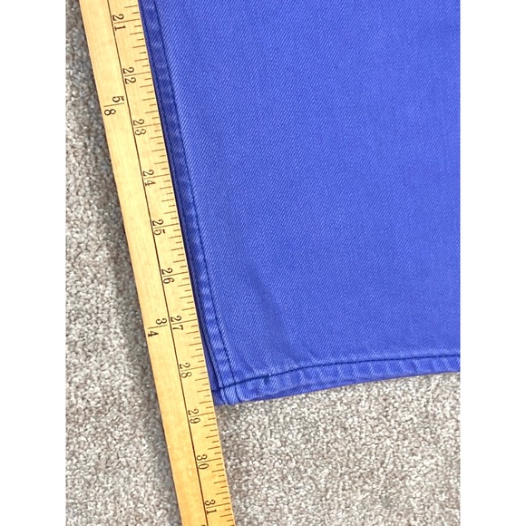 GAP Barrel High Rise Jeans Women 30 Blue No Stretch Tapered Leg Denim NEW - Picture 10 of 15